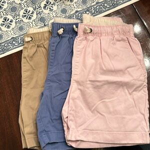 Jcrew crew it’s cotton drawstrip shorts